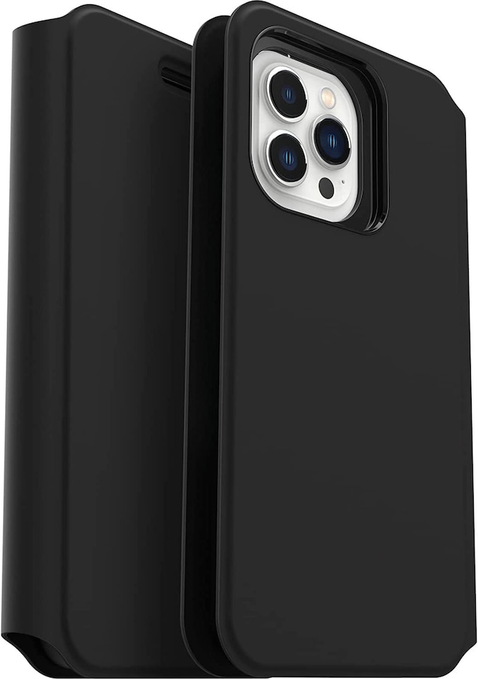 image 1 of Otterbox Strada Series Via for iPhone 12 Pro Max 6.7 Black 77-85833