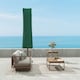 image 6 of Outsunny Garden Parasol Cover, Outdoor Cantilever Banana Umbrella Protector | Green | Green | 240 x 48/70 cm