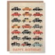 image 1 of Classic Automobiles Retro Vintage Car Lover Birthday Card