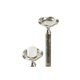 image 3 of Candle Holder DKD Home Decor Aluminium 10 x 10 x 31,5 cm Modern (2 Units) N/A