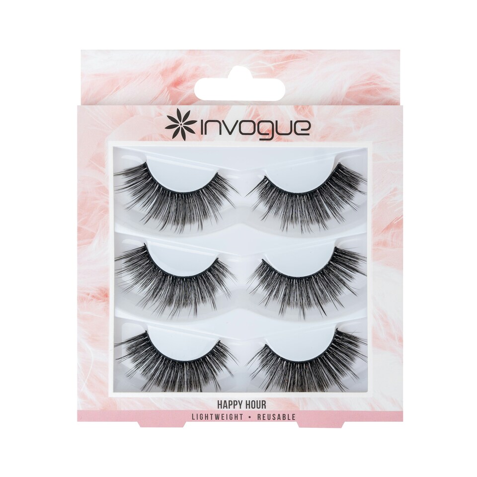 image 1 of Invogue Multipack Lashes - Happy Hour