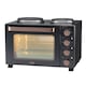 image 6 of Cooks Professional 28L Mini Oven with 2 Hobs - Electric Multifunction Countertop Cooker | Black | Black & Copper