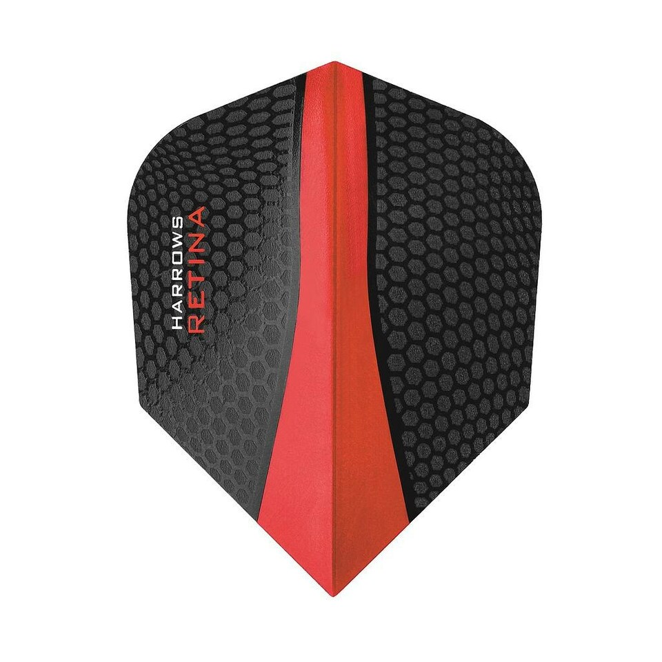 Harrows Retina Dart Flights - Red - One Size