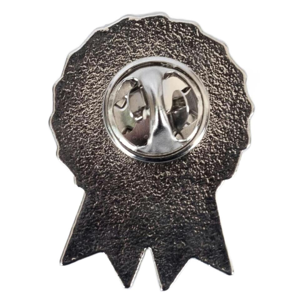 image 1 of Manchester United FC Metal Rosette Badge - Red/Black - One Size Multi