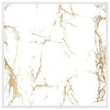 Golden marble (Picture Frame) White | XL