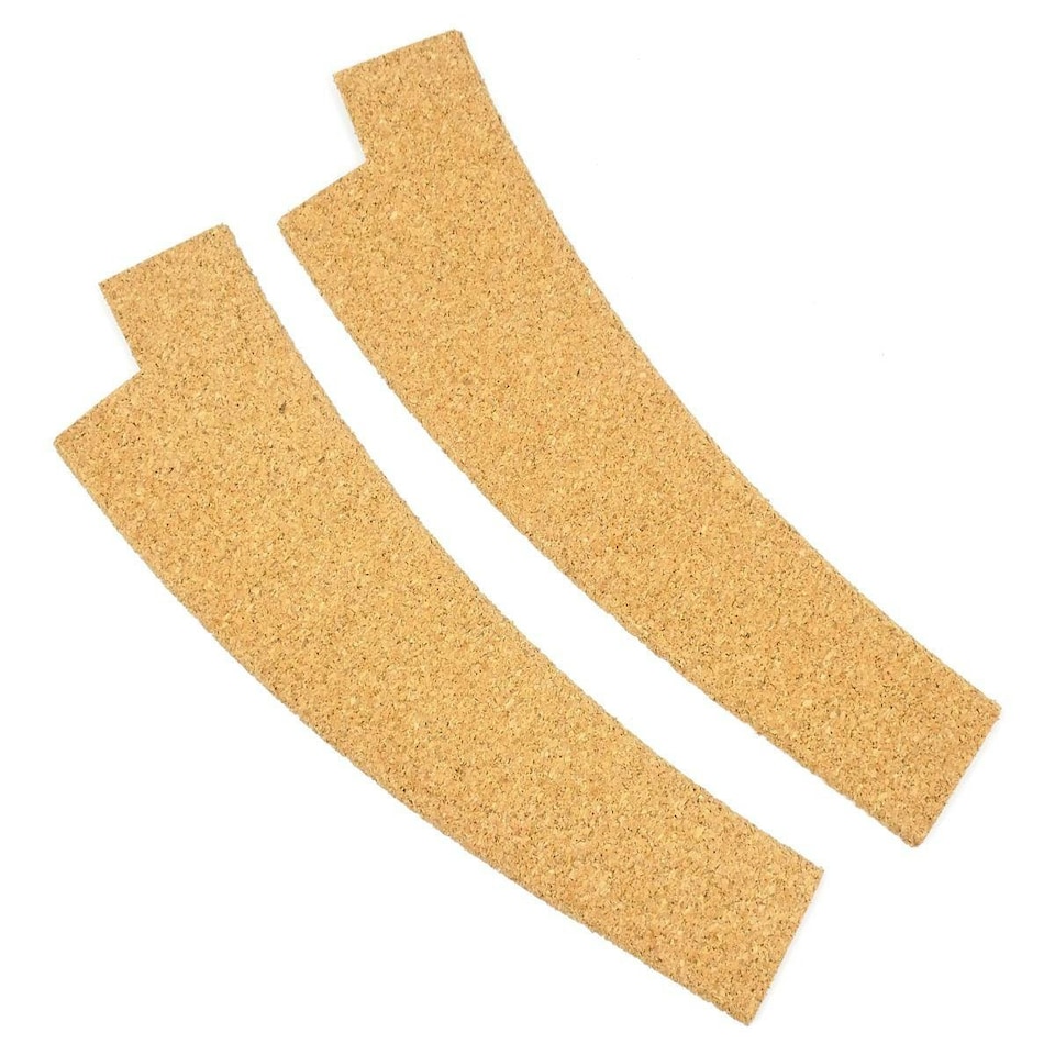 image 1 of Gaugemaster Scenics Cork Underlay OO Scale 3mm Sectional RH Curve Turnout(2)