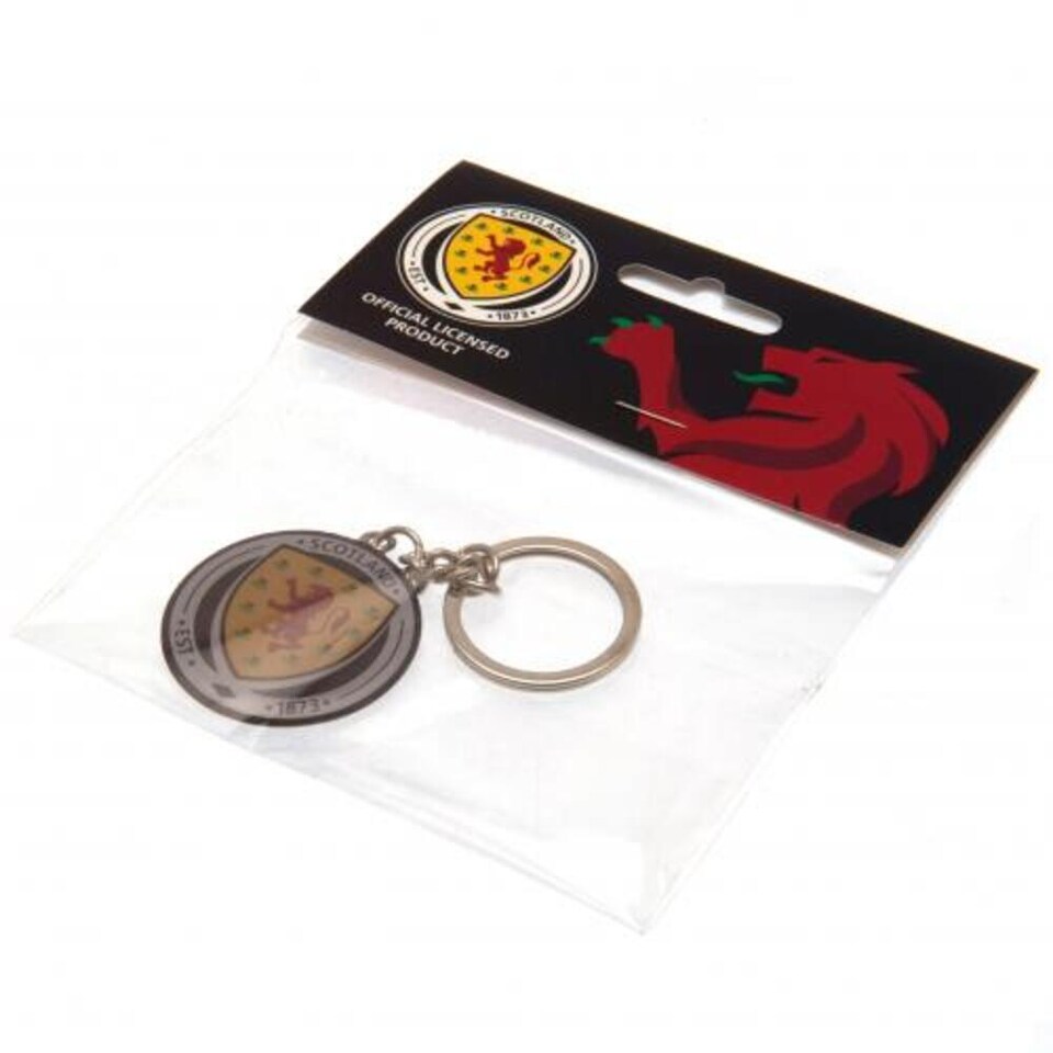image 1 of Scotland FA Keyring | Yellow | Yellow/White/Navy | 1