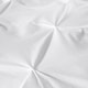 image 4 of Serene Lara Duvet Cover Set White