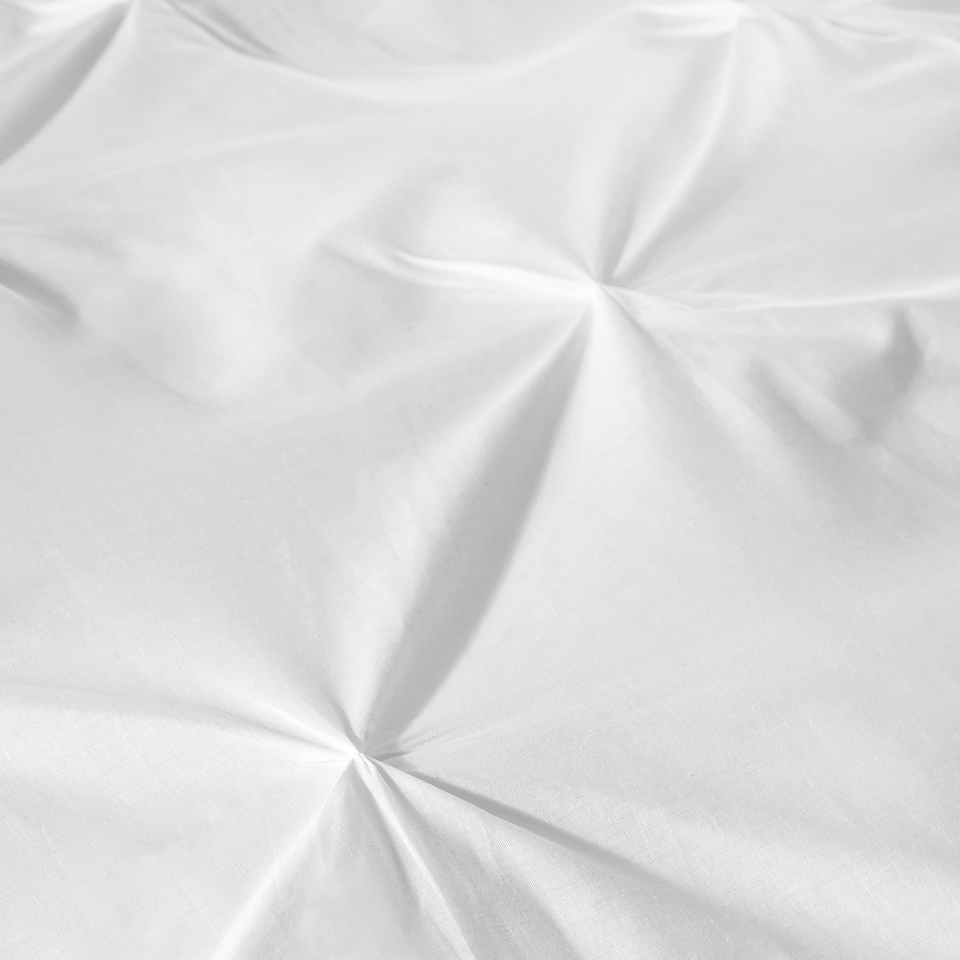 image 1 of Serene Lara Duvet Cover Set White