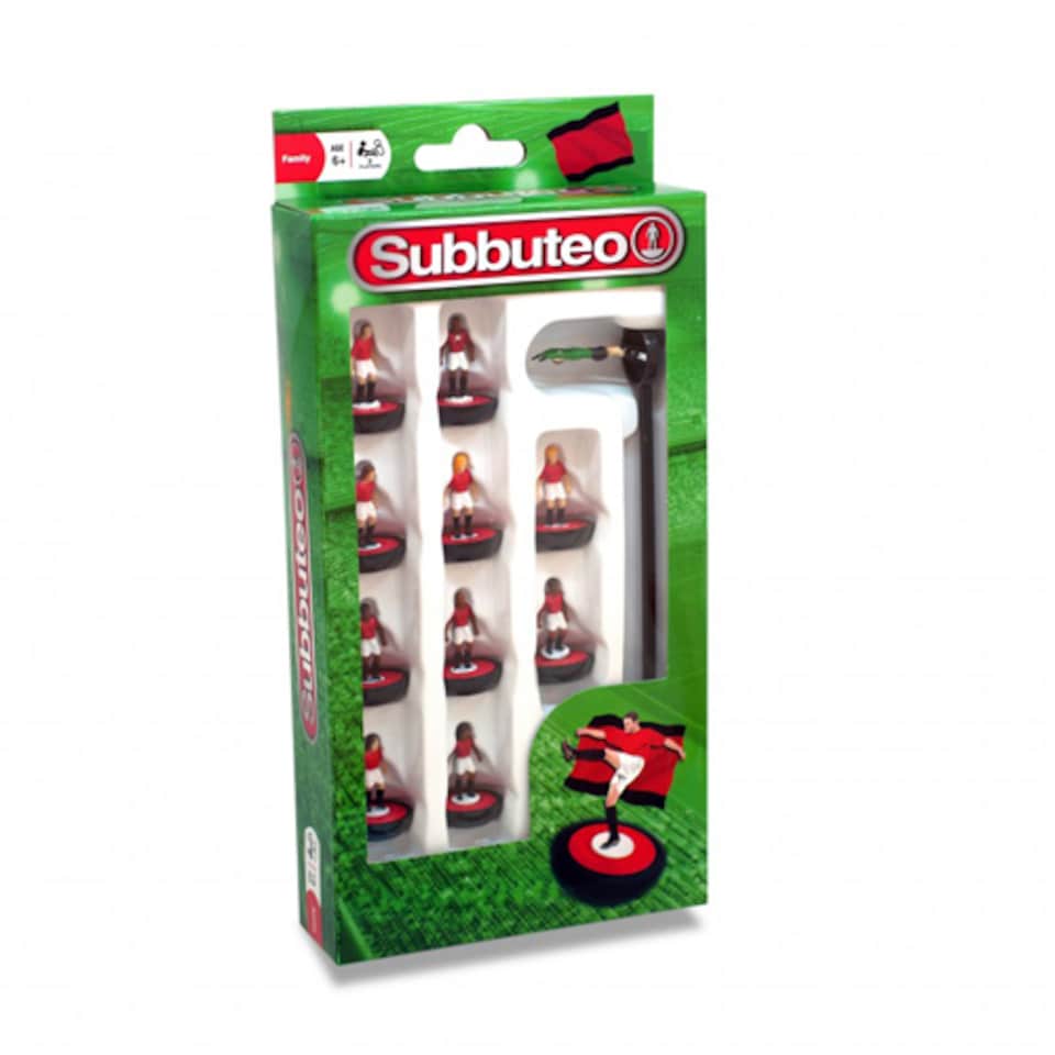 Subbuteo Red/White/Black Player Set