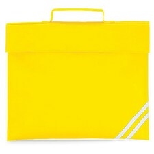 Quadra Classic Book Bag - 5 Litres - Yellow - One Size Yellow