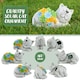 image 7 of Solar Cat Statue Garden Ornaments Outdoor Decorations