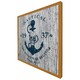 image 4 of Anchor print on wood (Picture Frame) Brown | XL