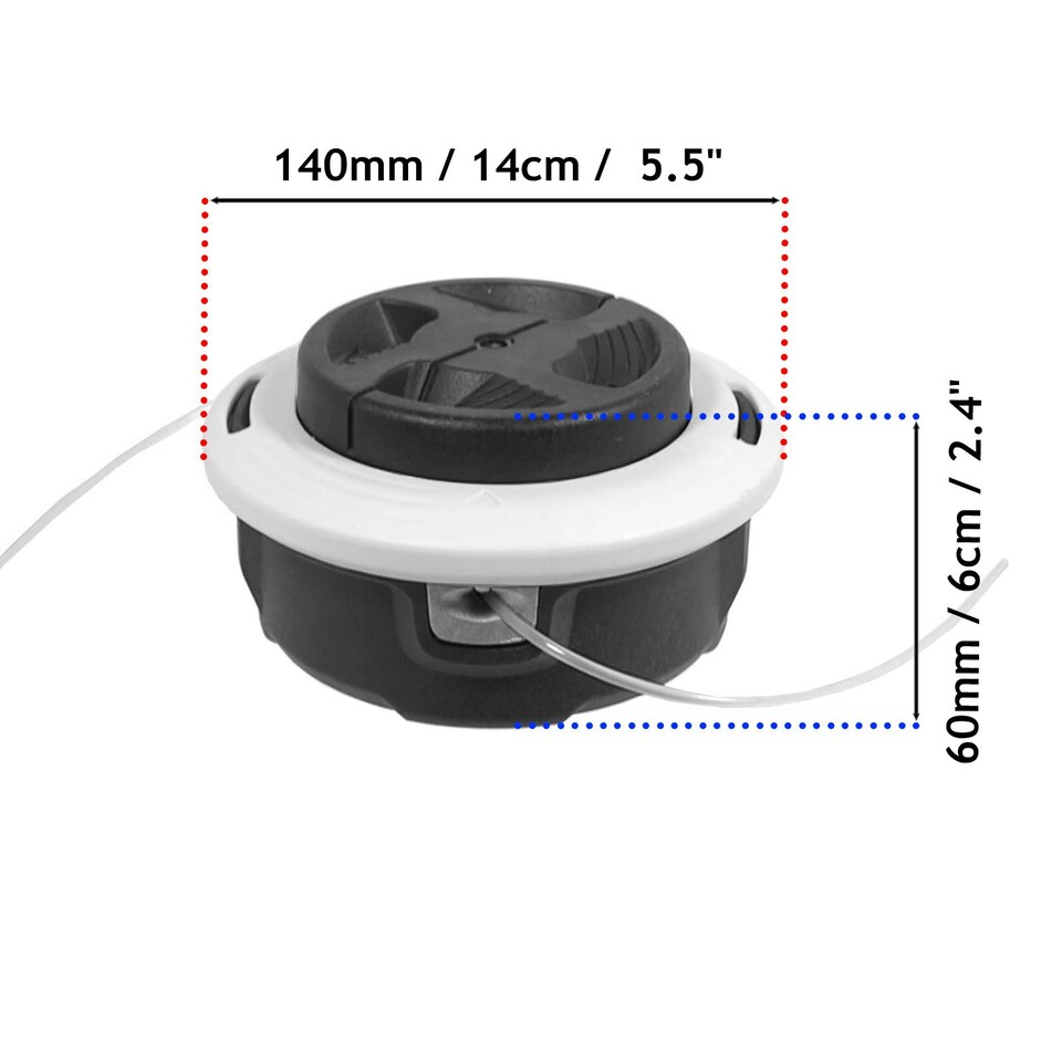 image 1 of SPARES2GO Trimmer Head Spool compatible with Stihl Autocut C26-2 Brushcutter Strimmer