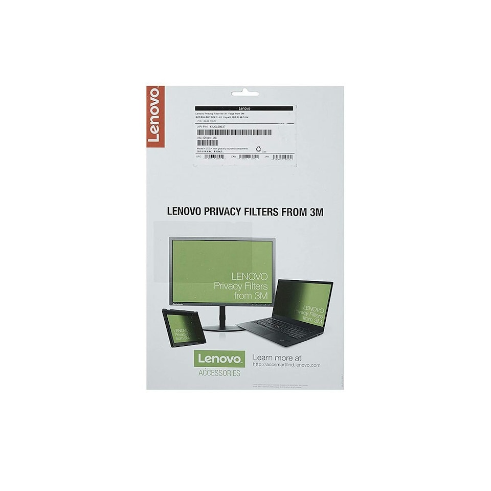 image 1 of Lenovo Original Privacy Filter for 14" X1 Yoga Laptop