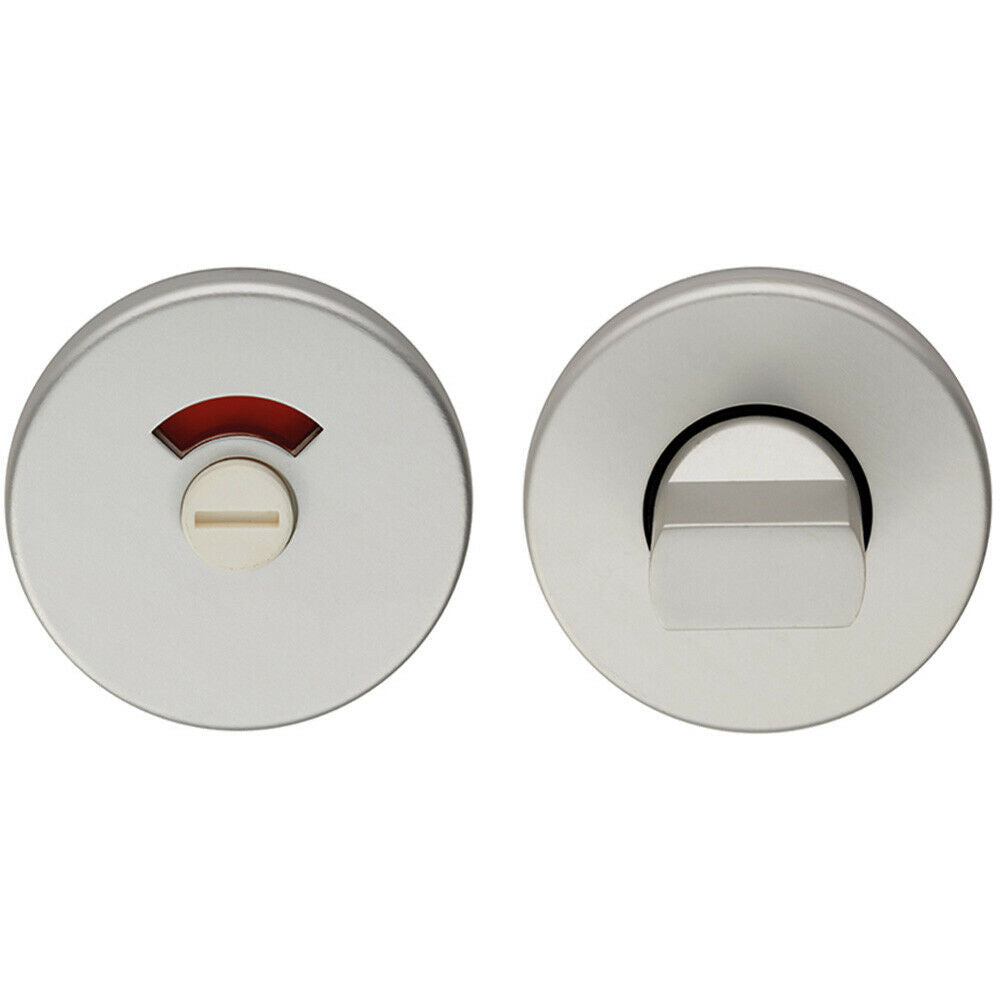 Loops Thumbturn Lock & Release Handle Concealed Fix Satin Anodised Aluminium