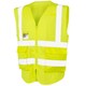 image 1 of SAFE-GUARD by Result Unisex Adult Executive Mesh Safety Hi-Vis Vest - Fluorescent Yellow - S