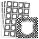 image 1 of Cars Design 40mm Square Sticker sheet of 24