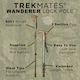 image 6 of Wanderer Lock Single Pole Adjustable LeverLock Hiking Walking Trekking Outdoor | Black | Black | One Size | 1