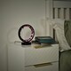 image 1 of ValueLights Crystal Gifting Matte Black Table Lamp and Integrated LED 2W Warm White 3000K Bulb
