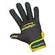 image 1 of Murphys Unisex Adult Contrast Gaelic Gloves - Grey/Green/Yellow - XL