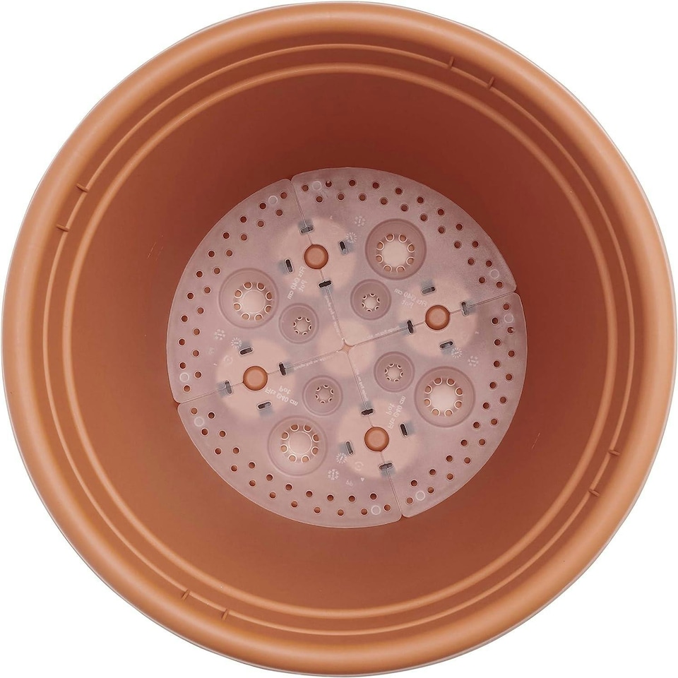image 1 of Clever Pots Plant Pot Reservoir Reduces Water Waste 40Cm