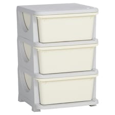 HOMCOM Kids Storage Units with Drawers Chest Dresser Tower 