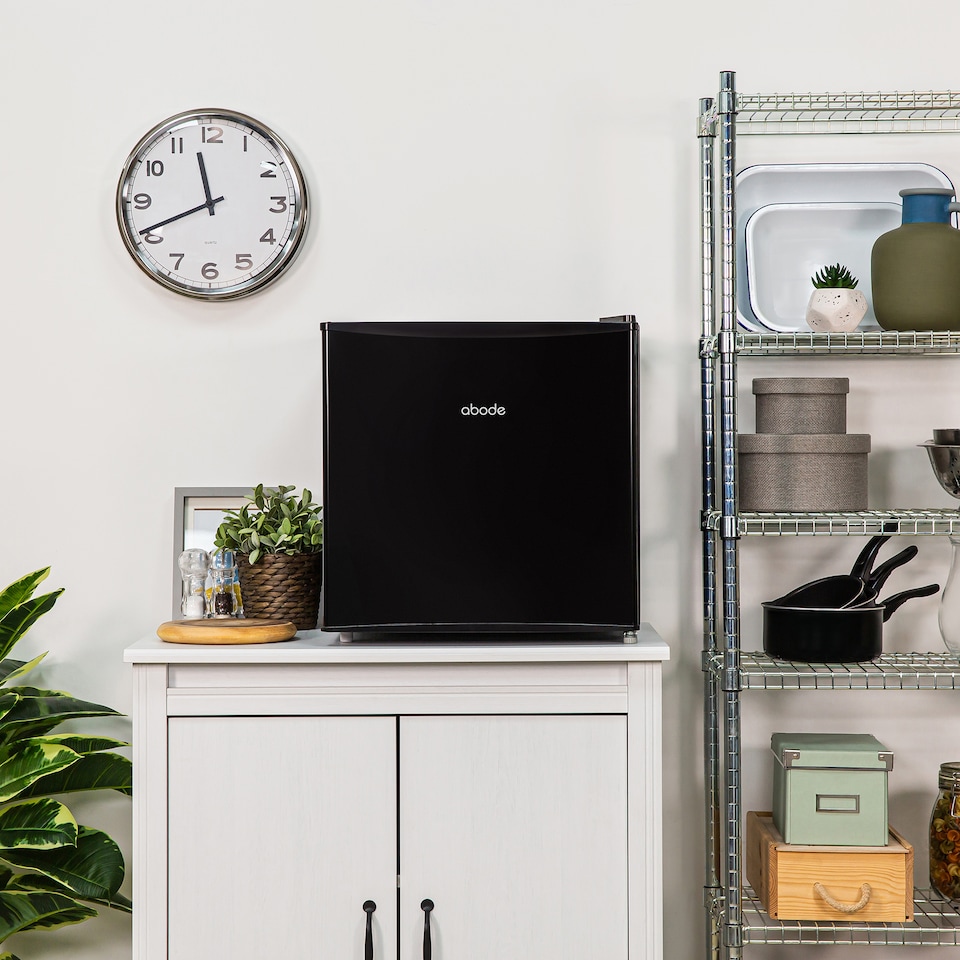 image 1 of Abode Mini Fridge Table Top 43 Litre Ice Box Black ATTF0E1B