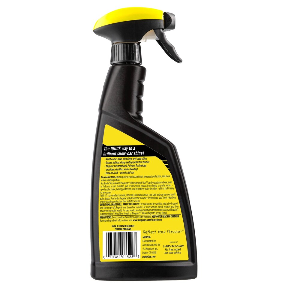 image 1 of Meguiar's Ultimate Quik Wax Hydrophobic Polymer Technology 473ml G200916EU
