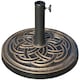 image 1 of Outsunny 11.5kg Garden Parasol Base for 38mm or 48mm Umbrella Poles Bronze
