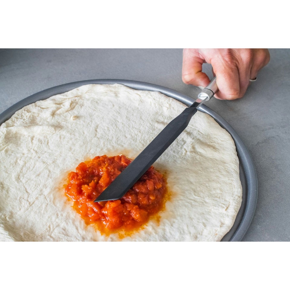 image 1 of KitchenCraft Spatula Silver Plastic Nylon