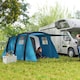 image 2 of Outsunny Inflatable 3-4 Man Tunnel Tent w/ Air Pump, Living Area 