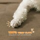 image 4 of Dog Sofa Bed, Cat Sofa with Backrest, Armrest, for Small Dogs, Grey Brown | One Size