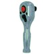 image 3 of 3/8in Drive Stubby Headed Ratchet Socket Driver 90 Teeth Quick Rel Reversible