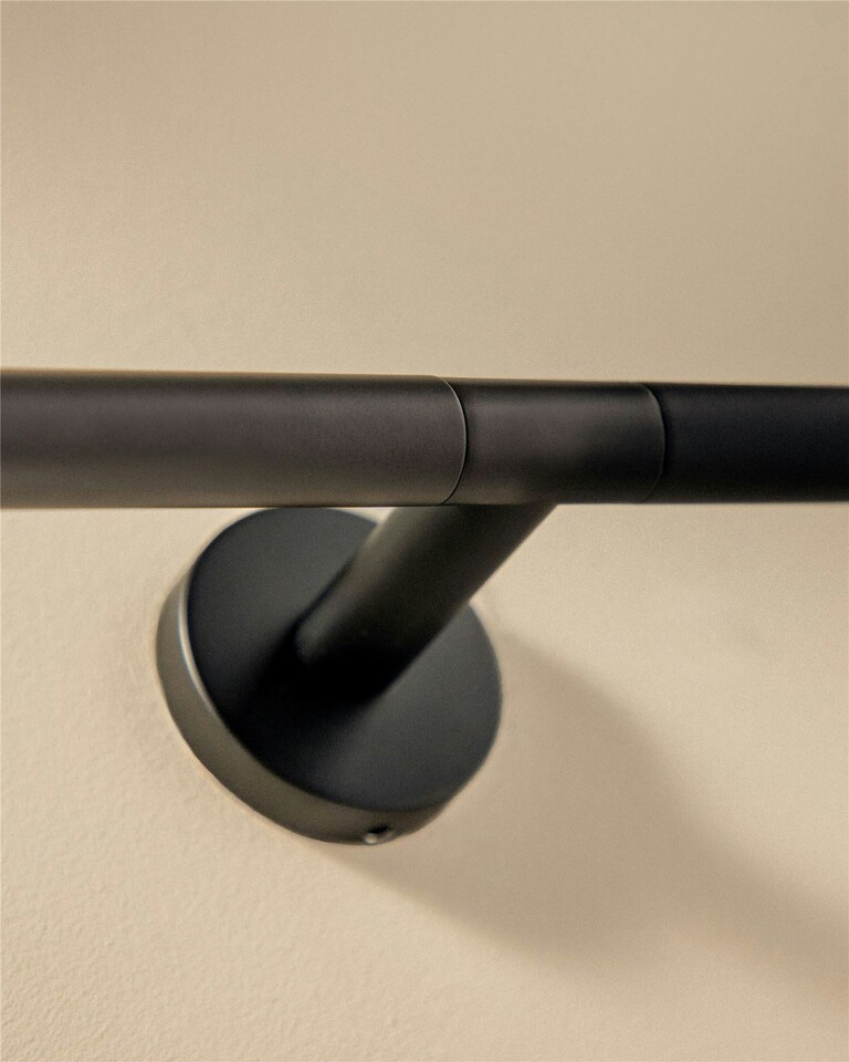 image 1 of Cosmic Wall Mounted Toilet Roll Holder with Durable Metal Chrome Finish 29 cm