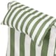image 5 of High Back Seat Pad Deck Stripe, Cushion, Olive