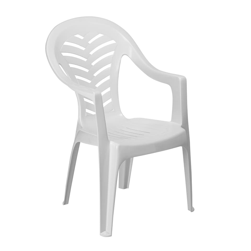 image 1 of Resol Palma Garden Dining Chairs - White - Pack of 2 | White | White