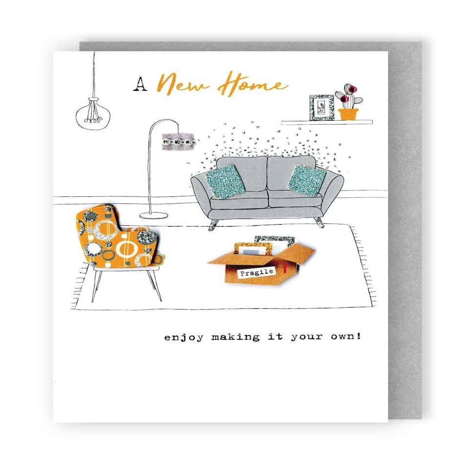 image 1 of New Home Enjoy Making It Your Own Congratulations Card