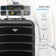 image 9 of 55x35x20cm Carry On Cabin Hard Shell Suitcase - 100+ Airlines Approved Including EasyJet (Paid), British Airways, Ryanair (Priority), TUI Grey | Grey Black Gloss | Cabin Bag