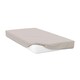 image 1 of Belledorm 400 Thread Count Egyptian Cotton Extra Deep Fitted Sheet - Oyster - Double