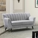 image 4 of Morgan 2 Seat Sofa Grey
