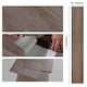 image 3 of 5m Square Floor Planks Tiles Self Adhesive Wooden Effect PVC Flooring Grey Oak