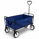 image 9 of Blue Heavy Duty Foldable Garden Festival Trolley Cart Wagon Truck