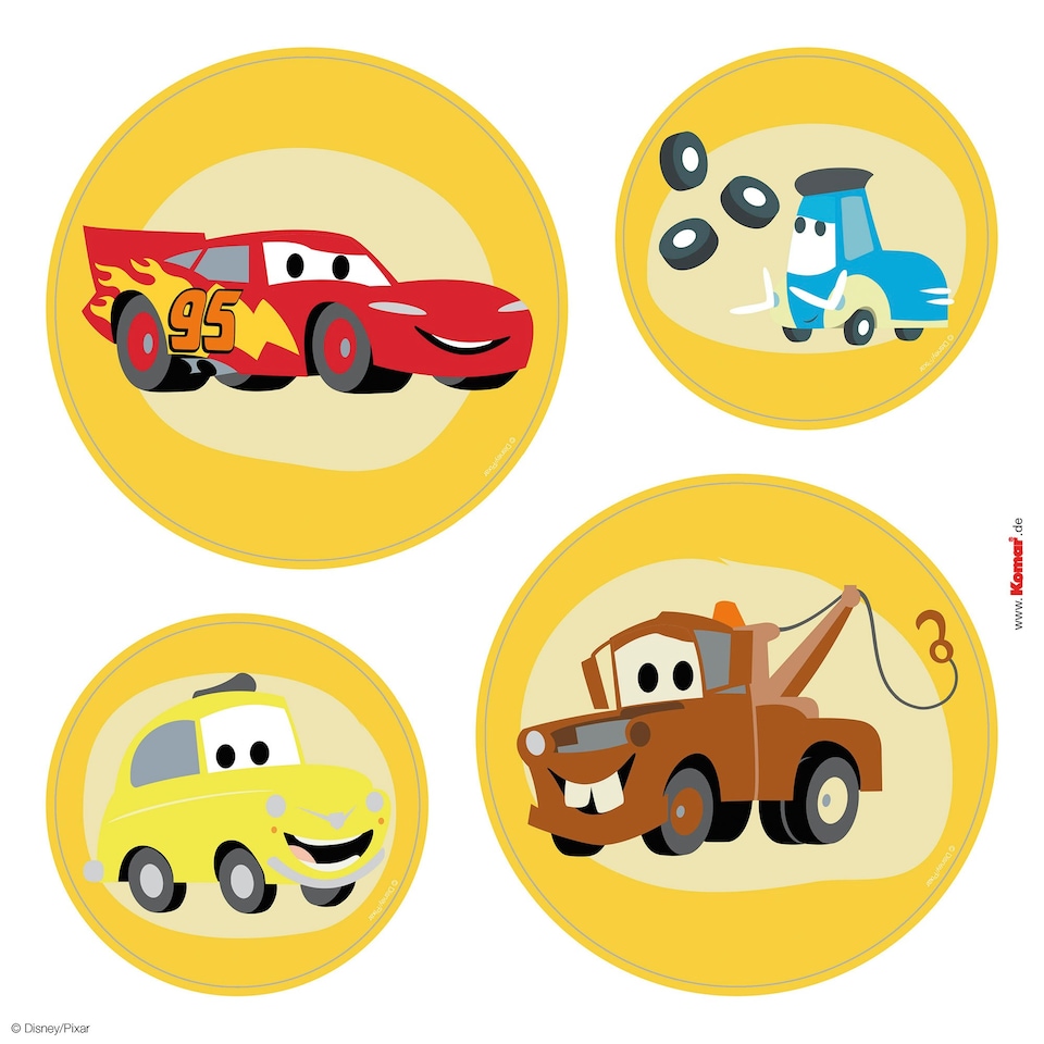 image 1 of Disney Characters Better Together Self-Adhesive Window Stickers
