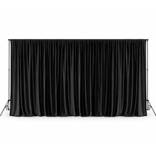 3x6m Spandex Backdrop Photography Background Drapes with Rod Pocket