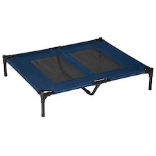 PawHut Pet Raised Bed Dog Cat Hammock Puppy Large Cots Camping Portable Outdoor
