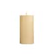 image 9 of 7.5cm x 15cm Cream Wax Melted Pool Effect Candle with Timer Function and Warm White LED