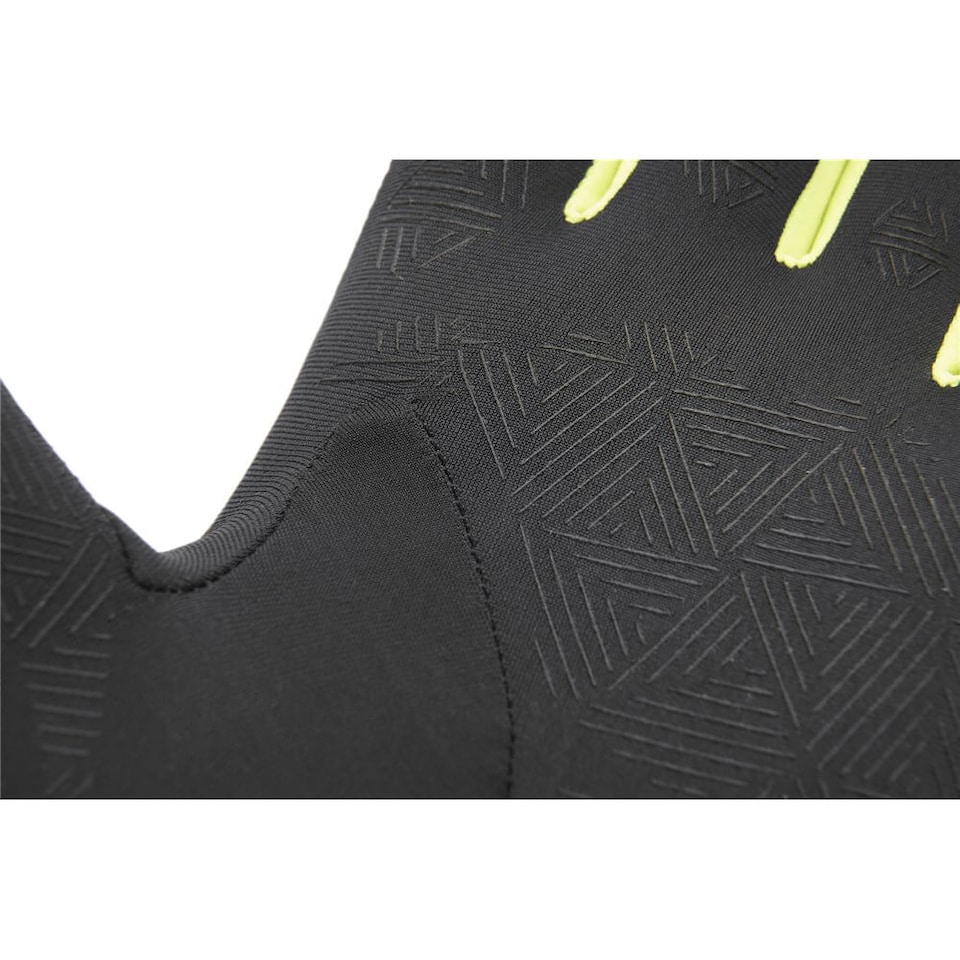 image 1 of Reebok Running Gloves — Black XL with Smart Touch Tech & Reflective Detail | Black | BLACK | XL