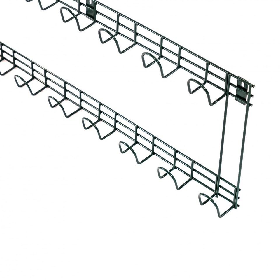 image 1 of 15 Hook Wall Mounted Garden Tool Storage Rack Hanger Shed & Garage