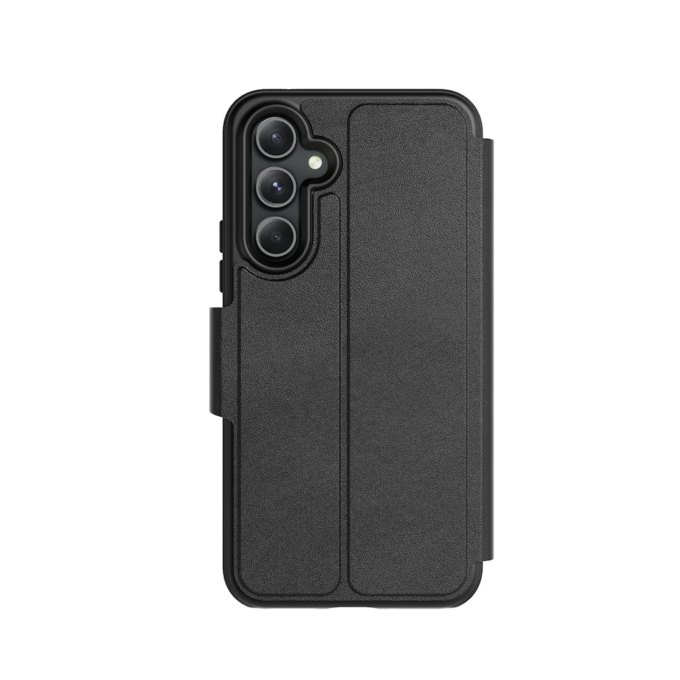 image 1 of Tech21 EvoLite Wallet Case for Samsung A54 5G Black Black